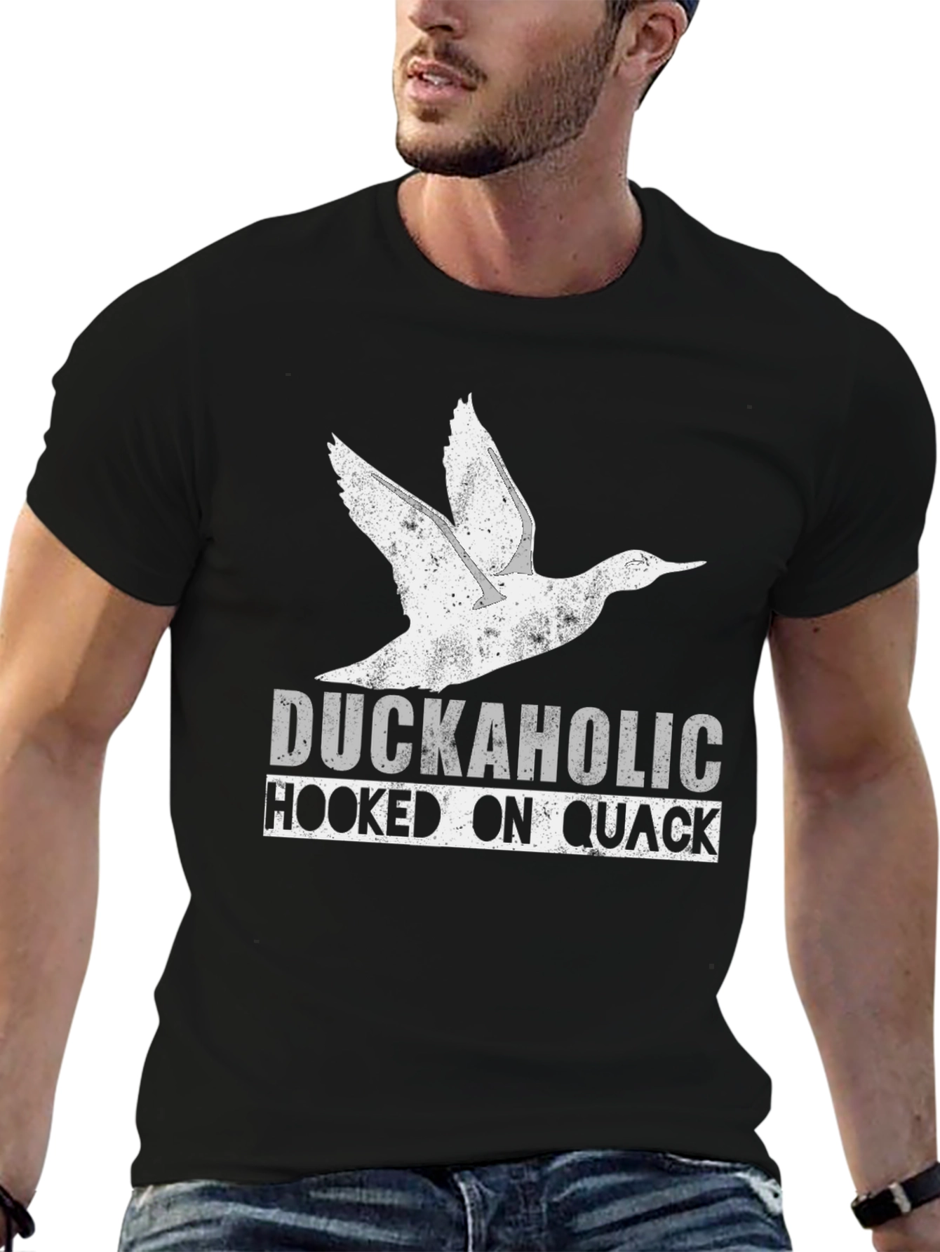 Duckaholic T-Shirt - Hooked on Quack