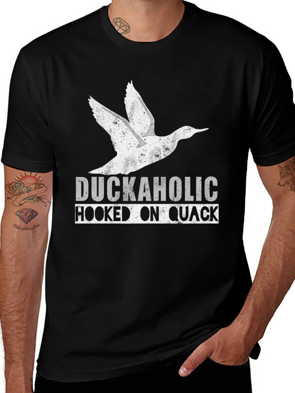Duckaholic T-Shirt - Hooked on Quack