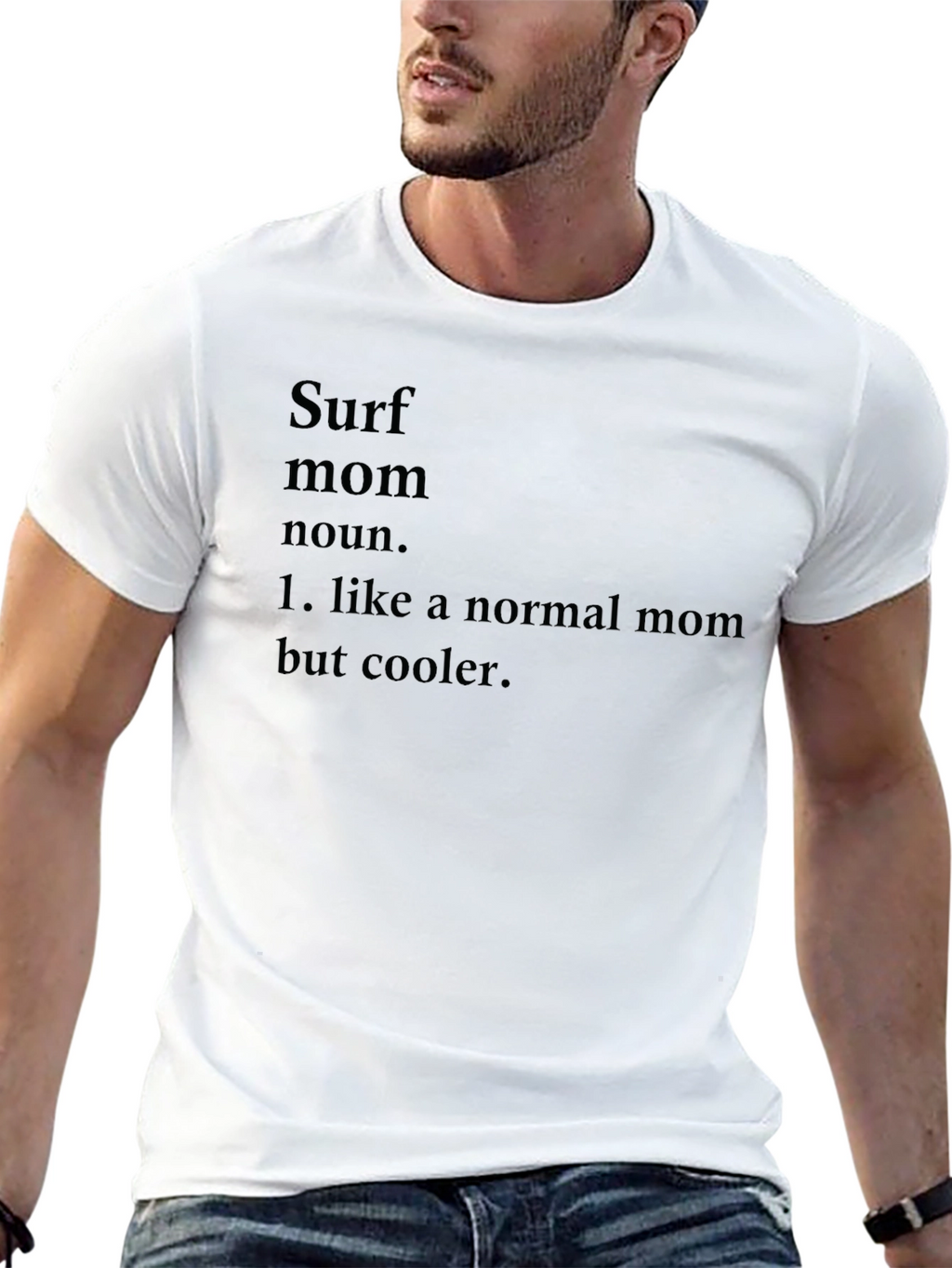 Surf Mom Definition Graphic Tee - Cool Moms Only!
