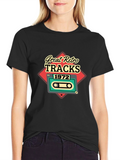 Great Retro Tracks 1972 Black T-Shirt