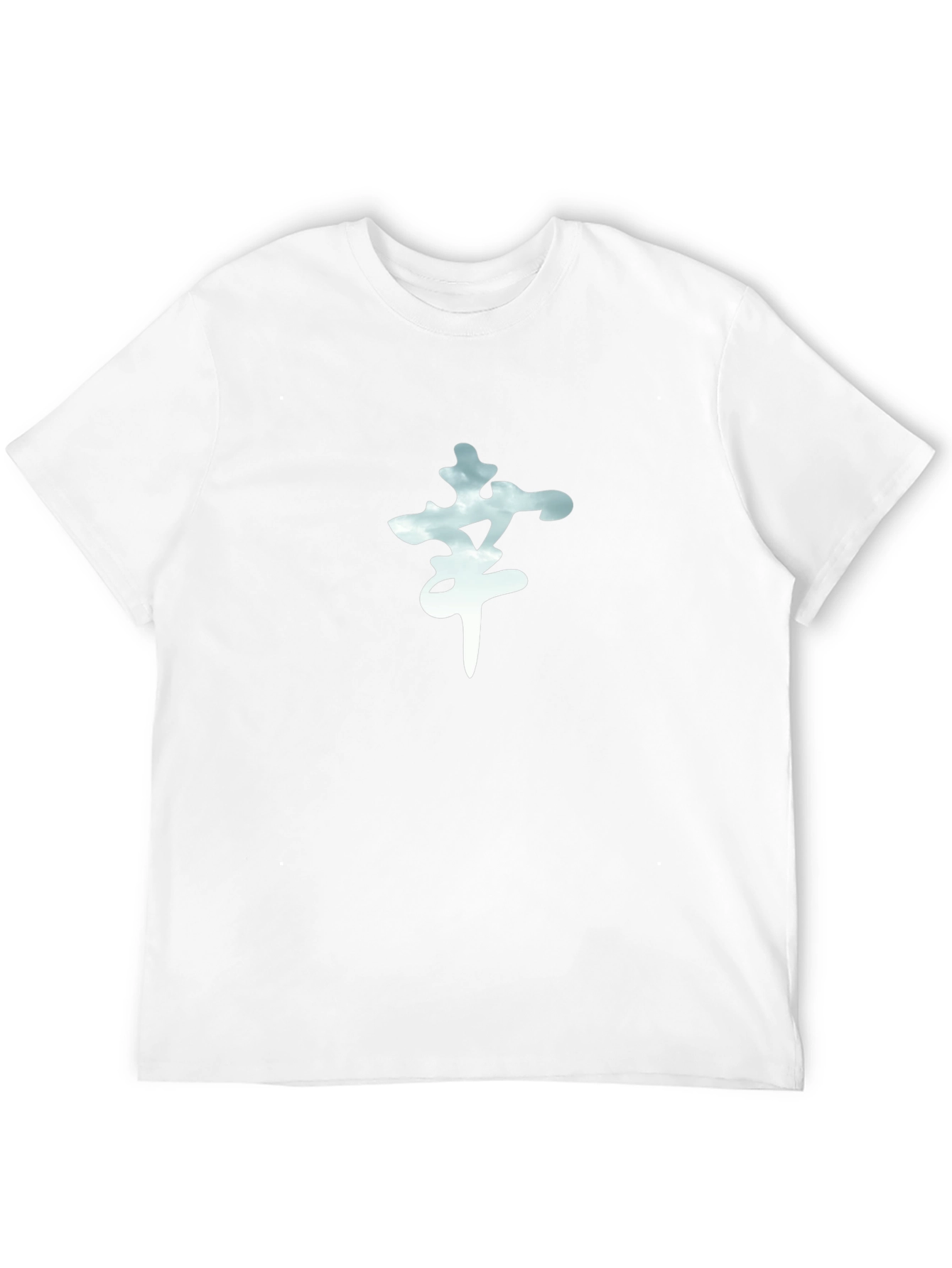 Cloud Kanji Graphic T-Shirt - Soft Cotton Tee