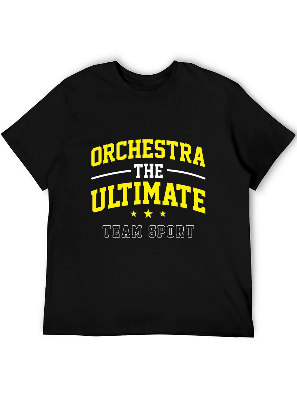 Orchestra: The Ultimate Team Sport Black T-Shirt