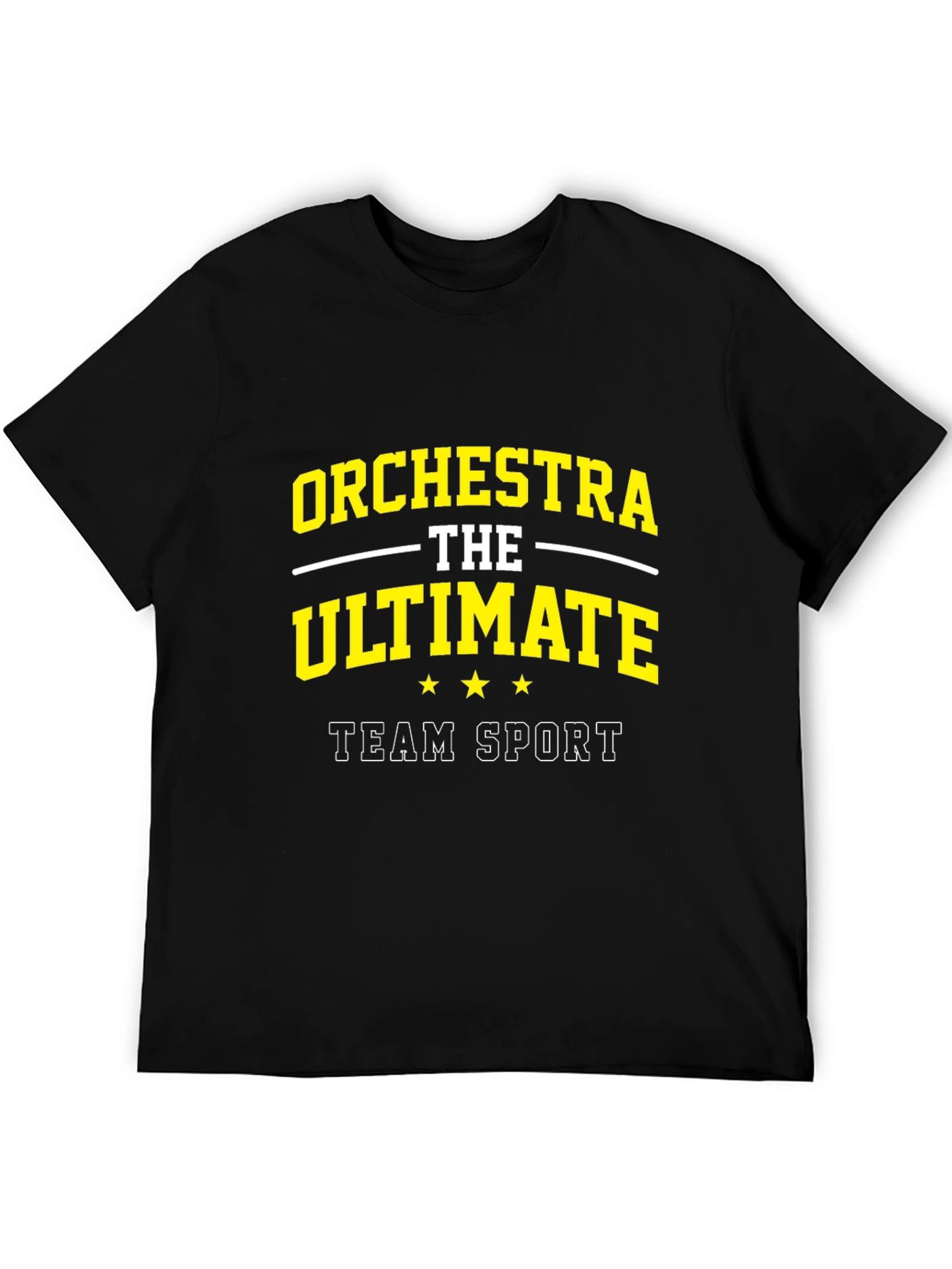 Orchestra: The Ultimate Team Sport Black T-Shirt