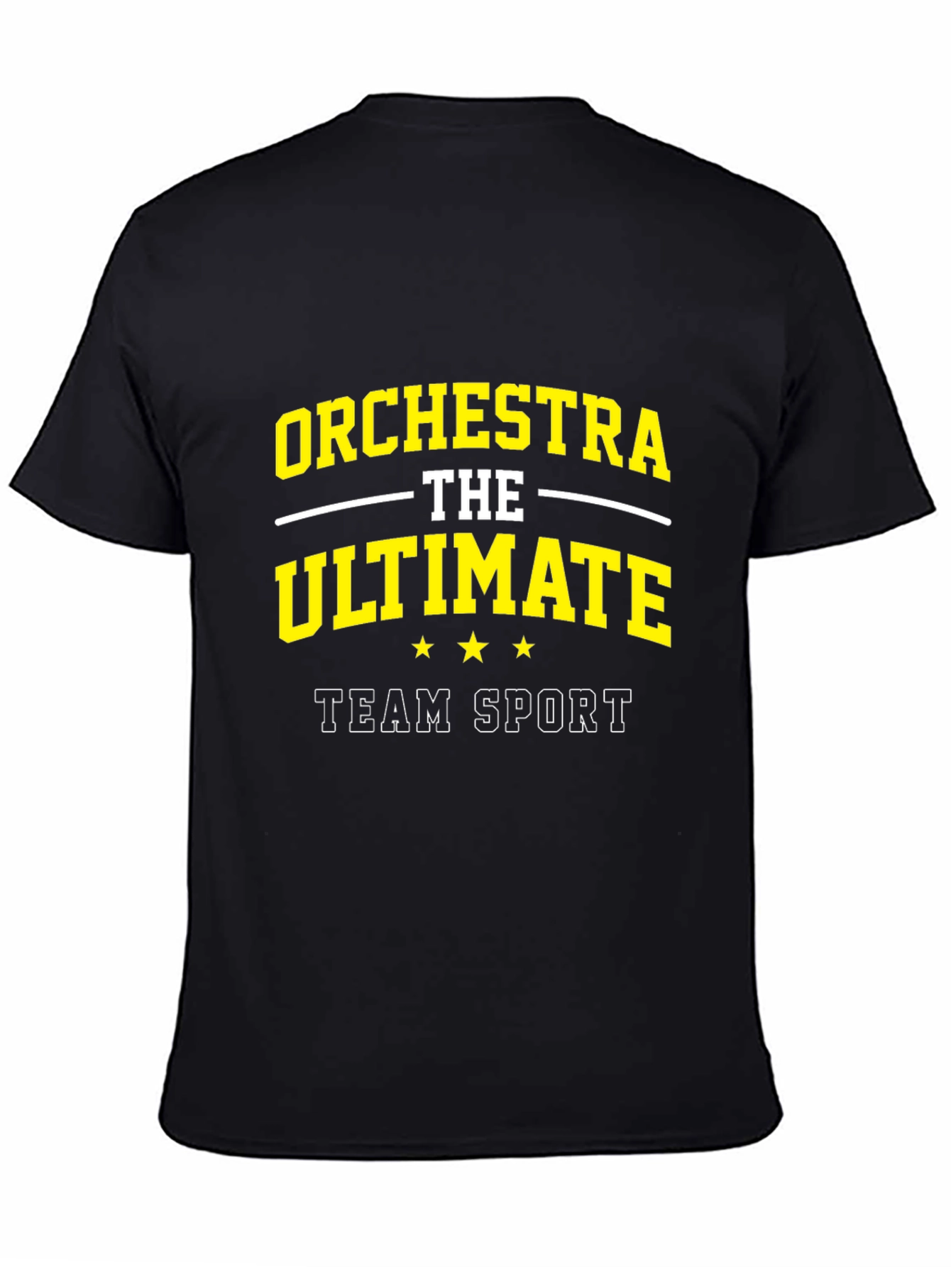 Orchestra: The Ultimate Team Sport Black T-Shirt