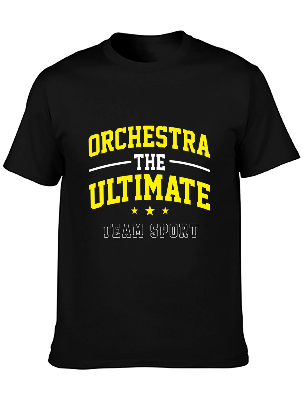 Orchestra: The Ultimate Team Sport Black T-Shirt