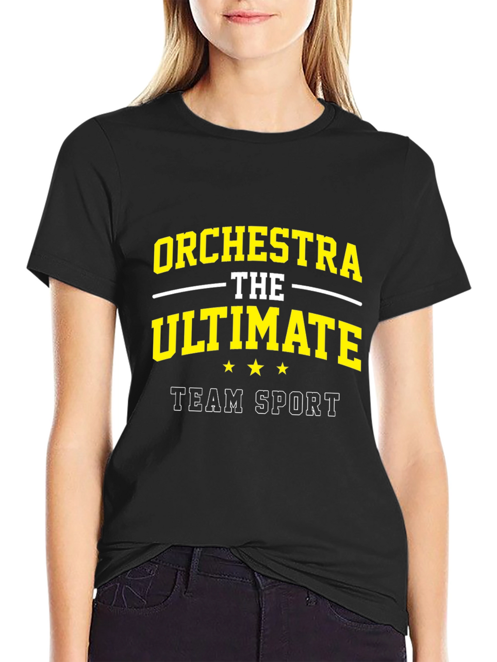 Orchestra: The Ultimate Team Sport Black T-Shirt