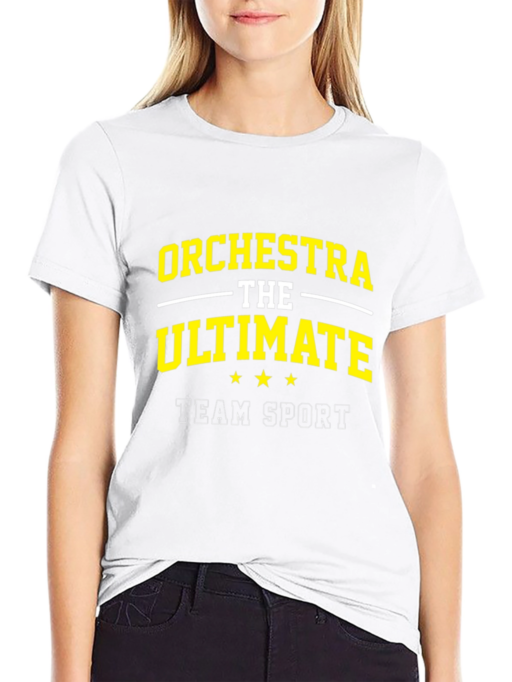 Orchestra: The Ultimate Team Sport Black T-Shirt