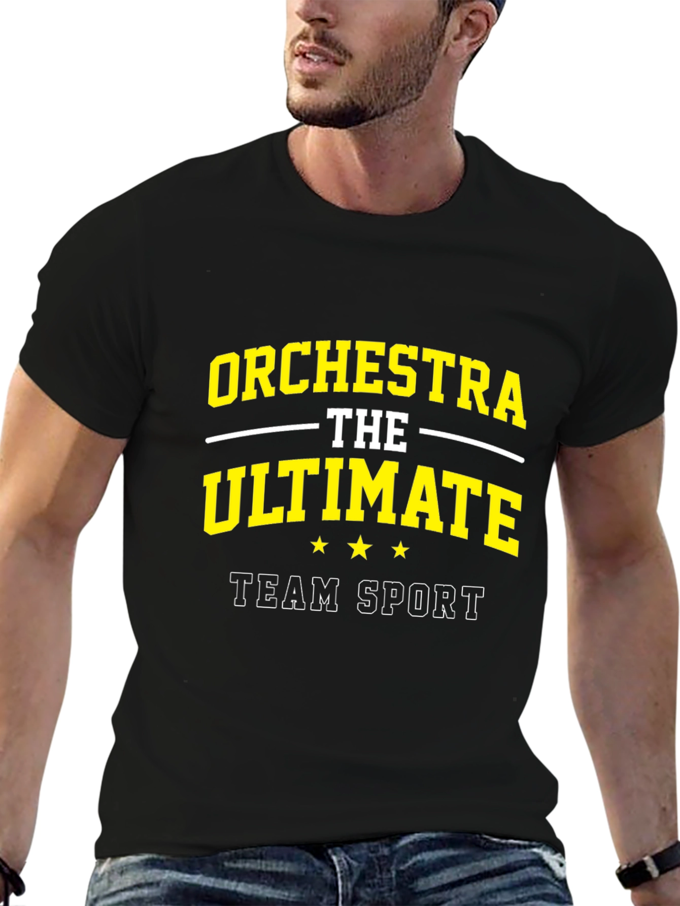Orchestra: The Ultimate Team Sport Black T-Shirt