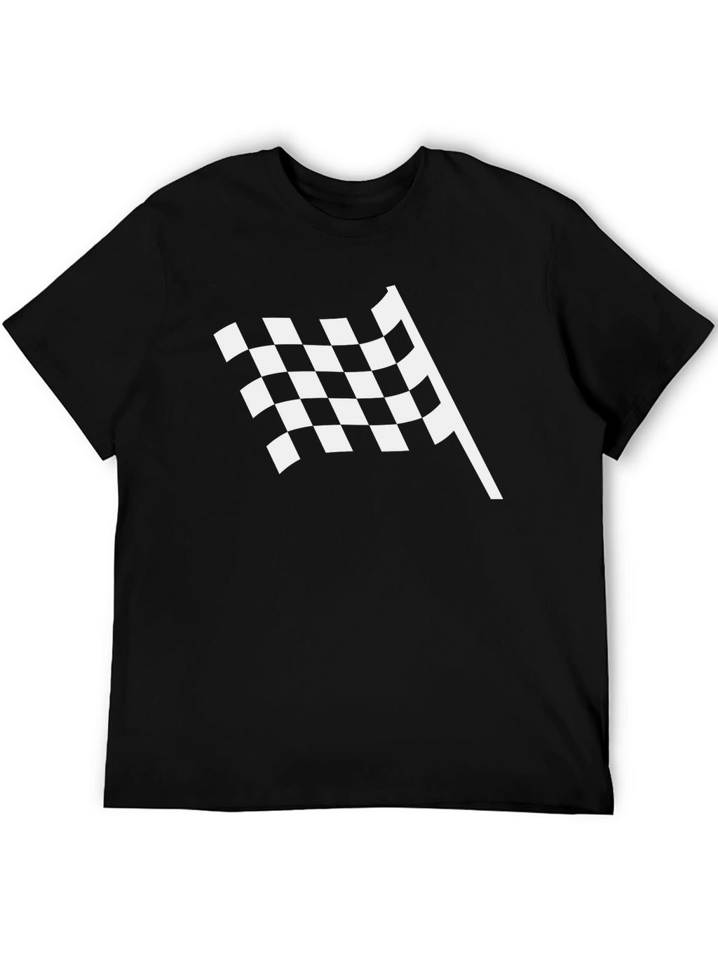 Checkered Flag Graphic T-Shirt