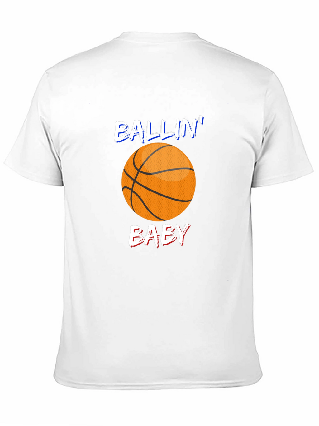 Ballin Baby Black Graphic T-Shirt