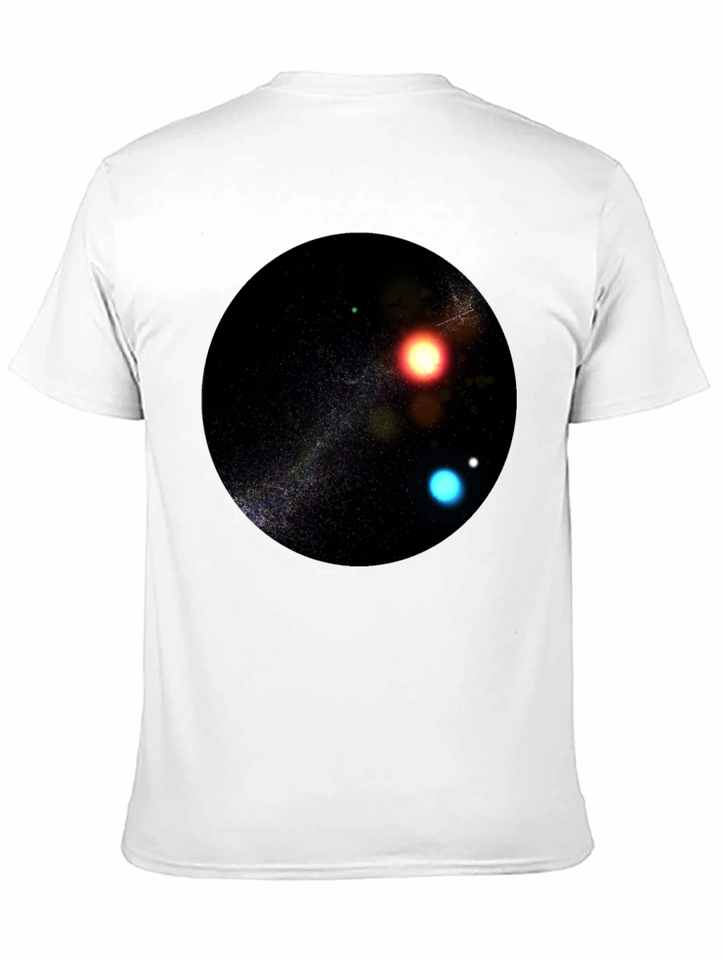 Galaxy Sphere Graphic Tee - Black