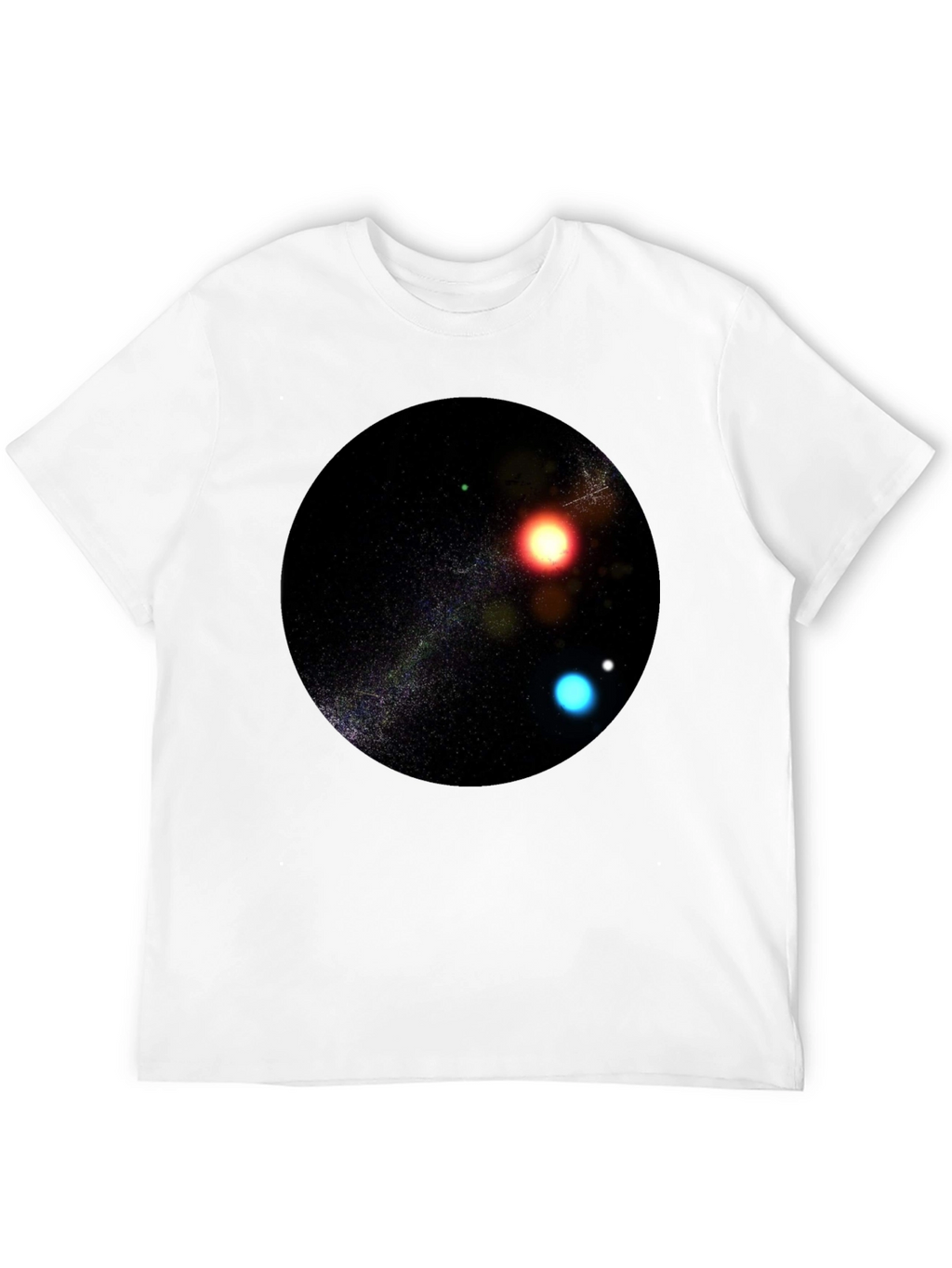 Galaxy Sphere Graphic Tee - Black