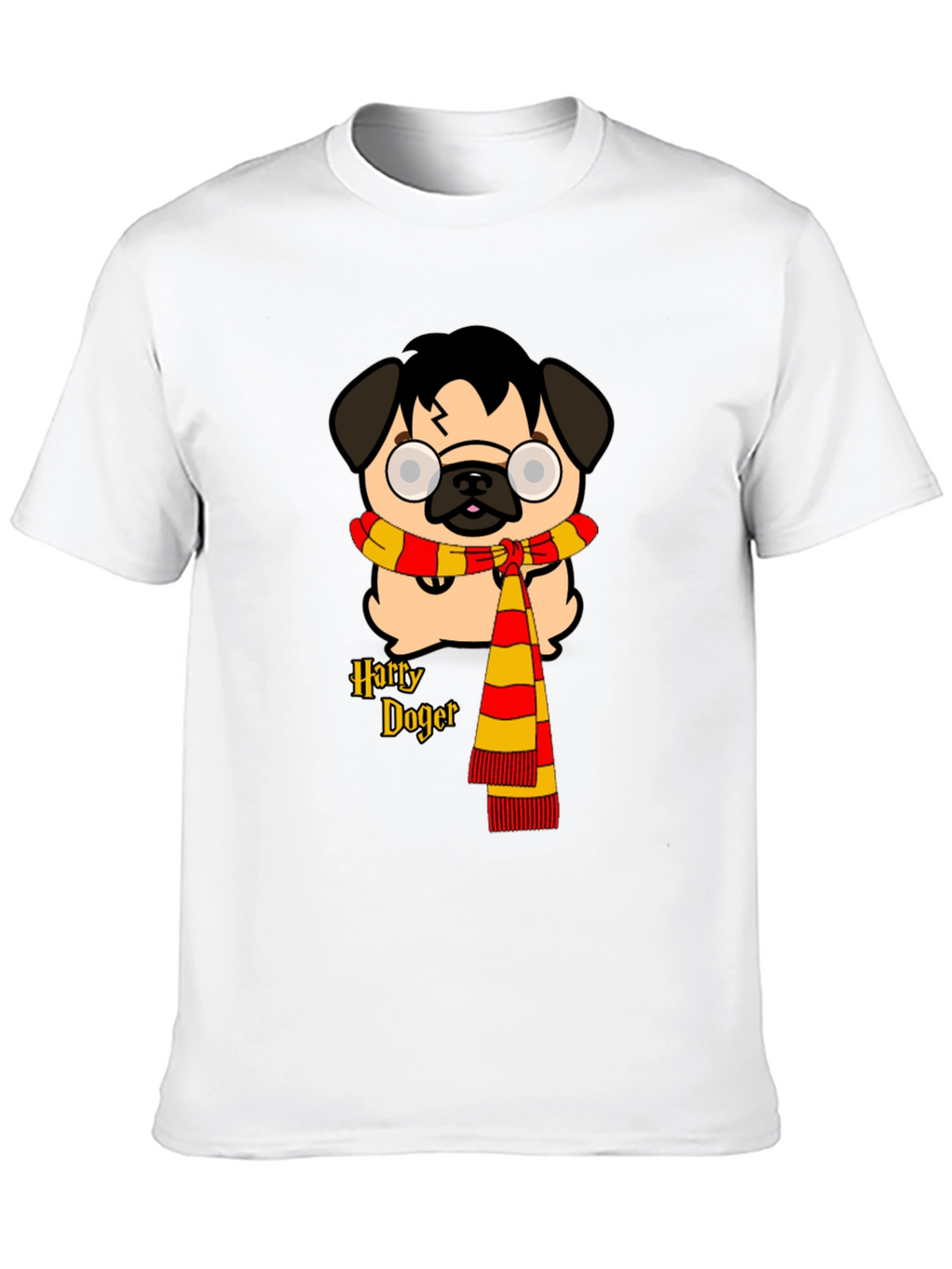 Harry Doger T-Shirt: Pug Wizard Tee