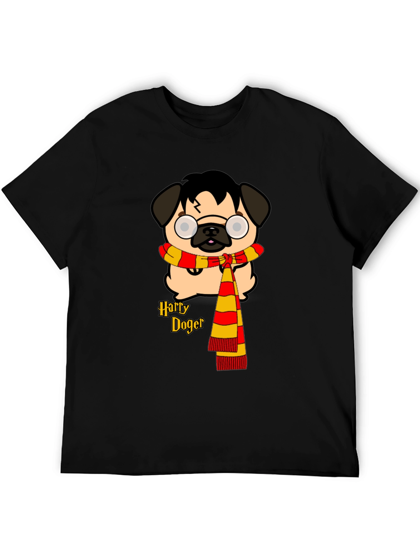 Harry Doger T-Shirt: Pug Wizard Tee