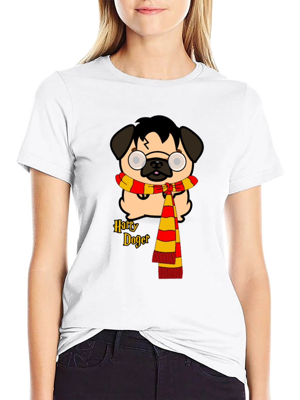 Harry Doger T-Shirt: Pug Wizard Tee