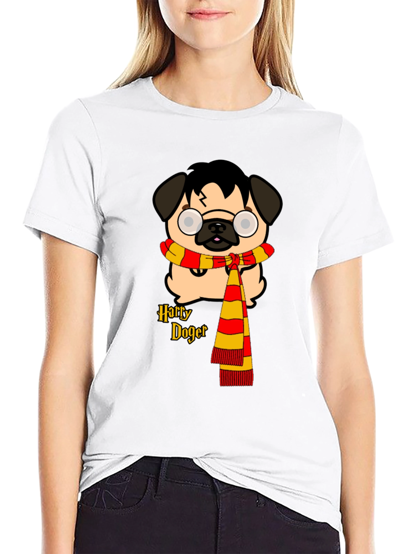 Harry Doger T-Shirt: Pug Wizard Tee