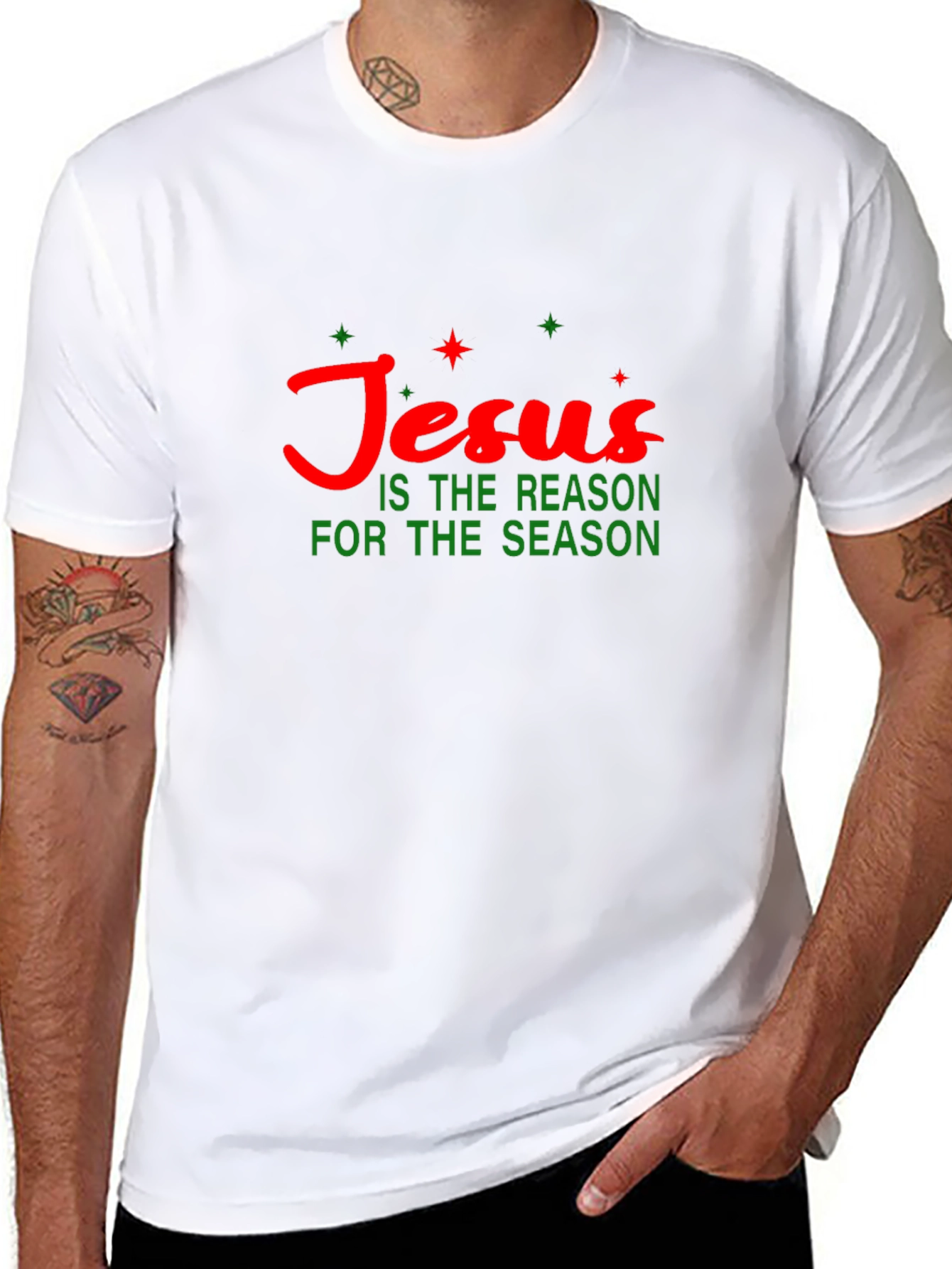 Jesus is the Reason T-Shirt - Holiday Christmas Tee