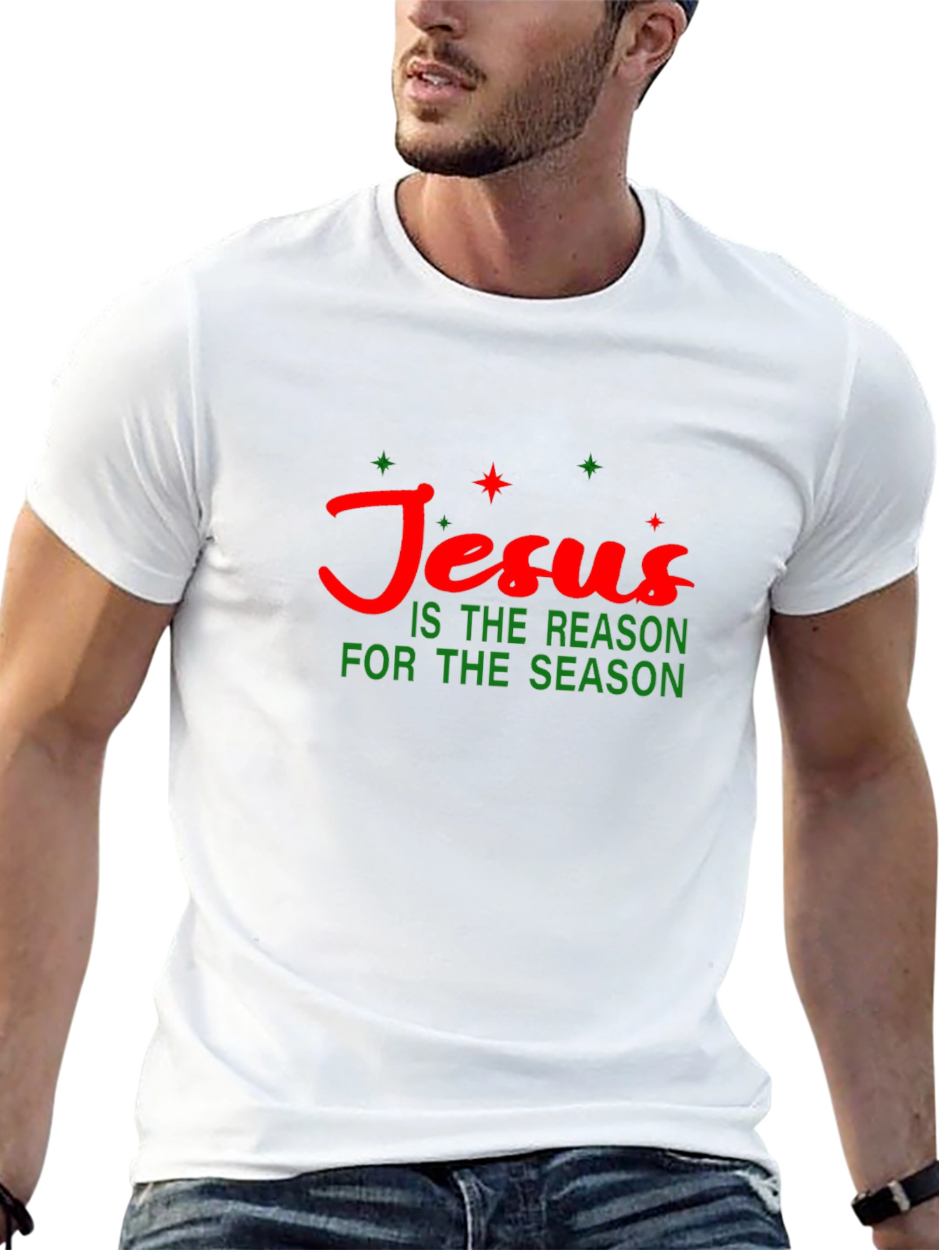 Jesus is the Reason T-Shirt - Holiday Christmas Tee