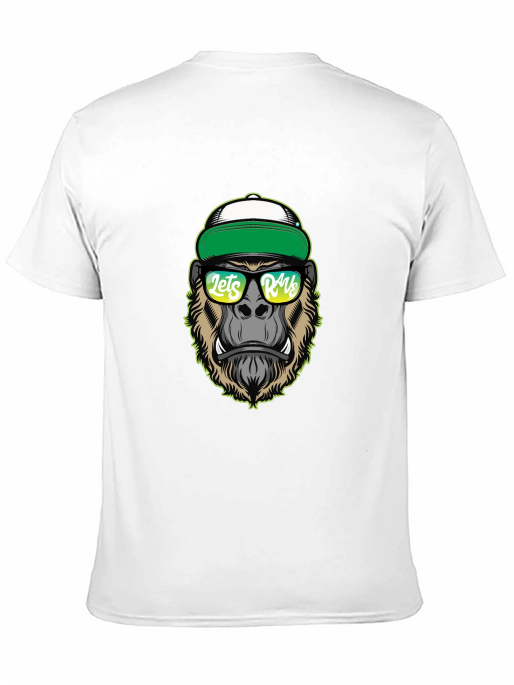 Cool Gorilla Graphic Tee - Lets Rage T-Shirt