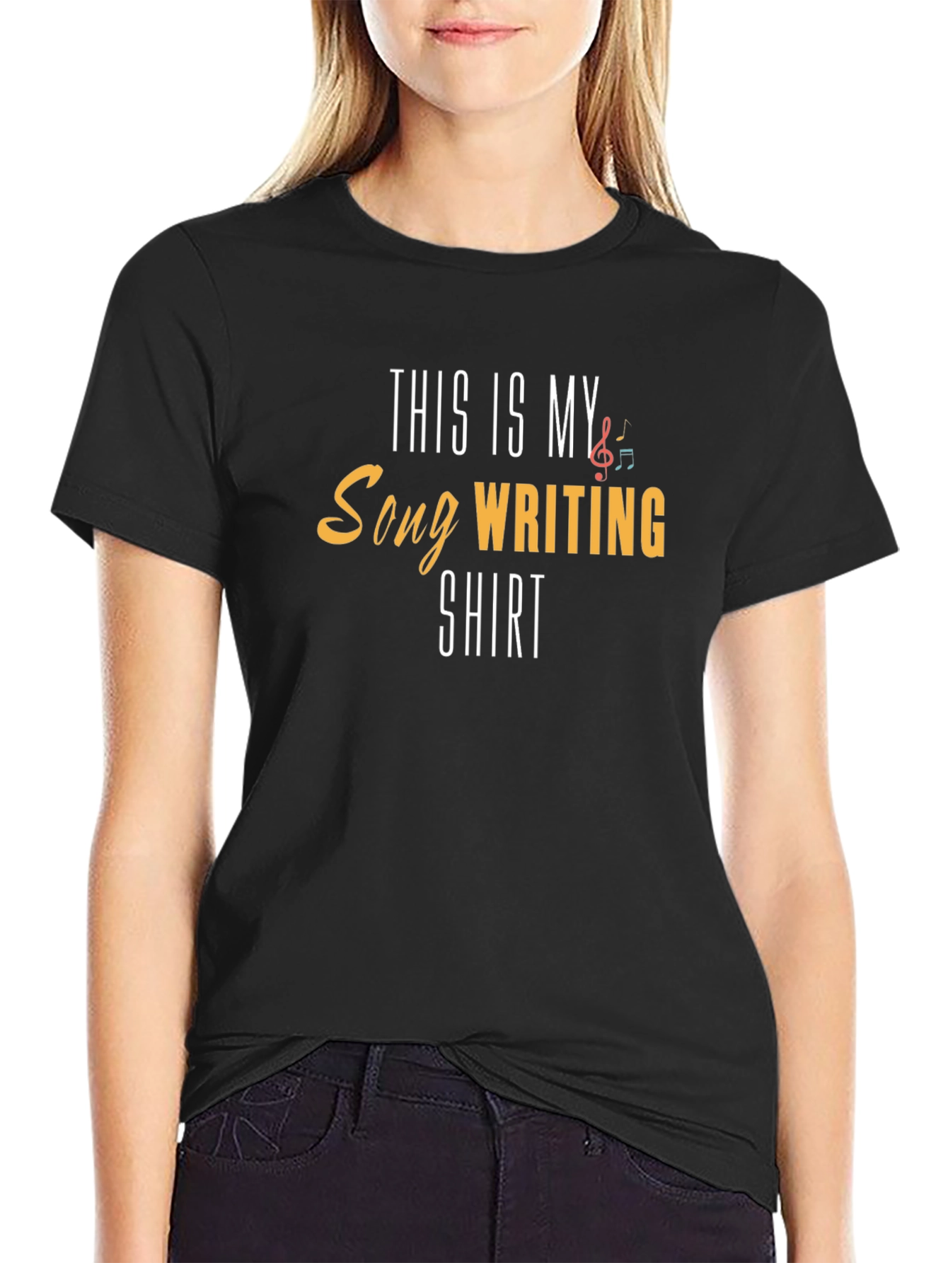 Song Writing T-Shirt - Music Lover Tee