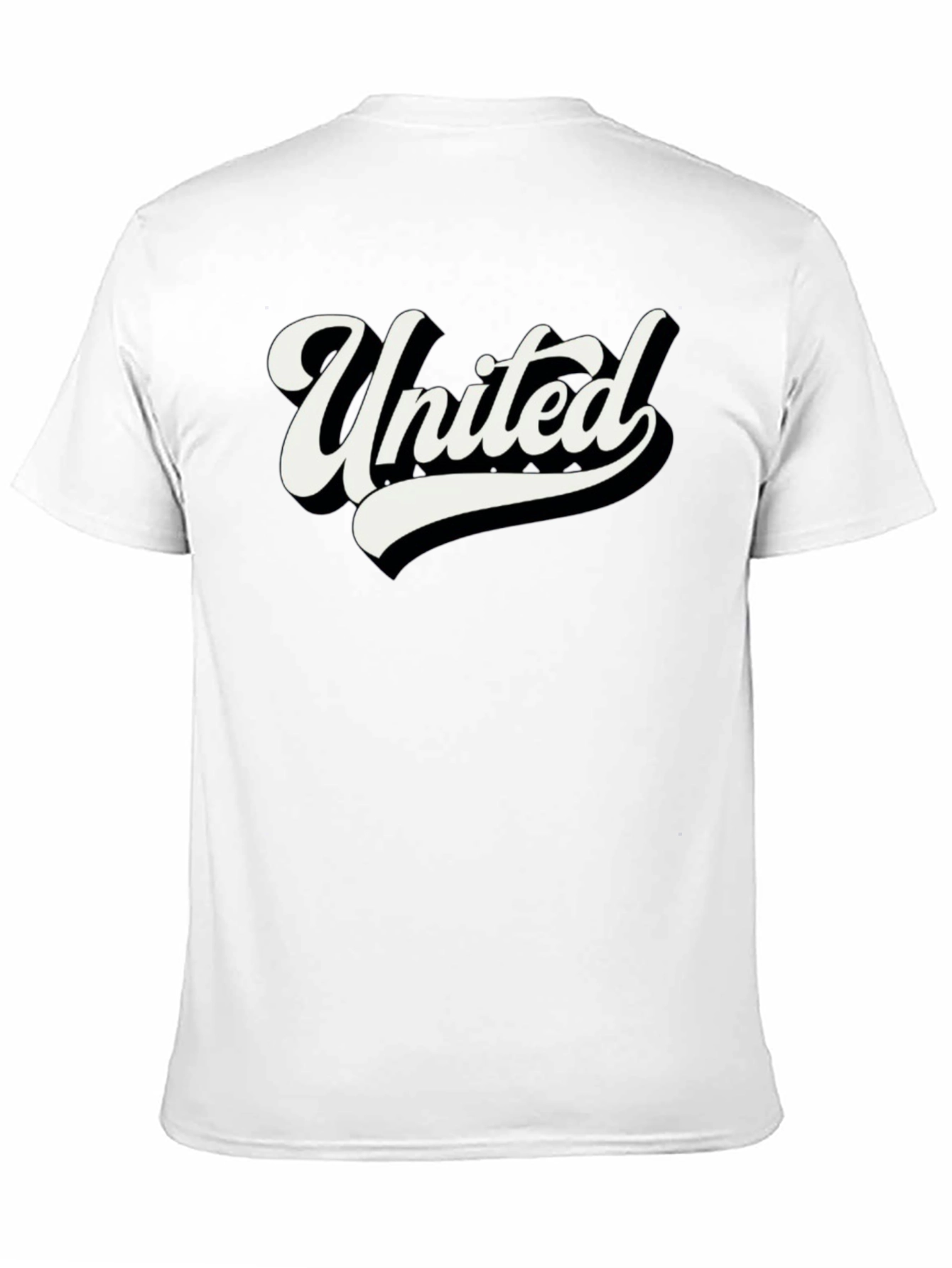 United Graphic Tee - Stylish Black Cotton T-Shirt