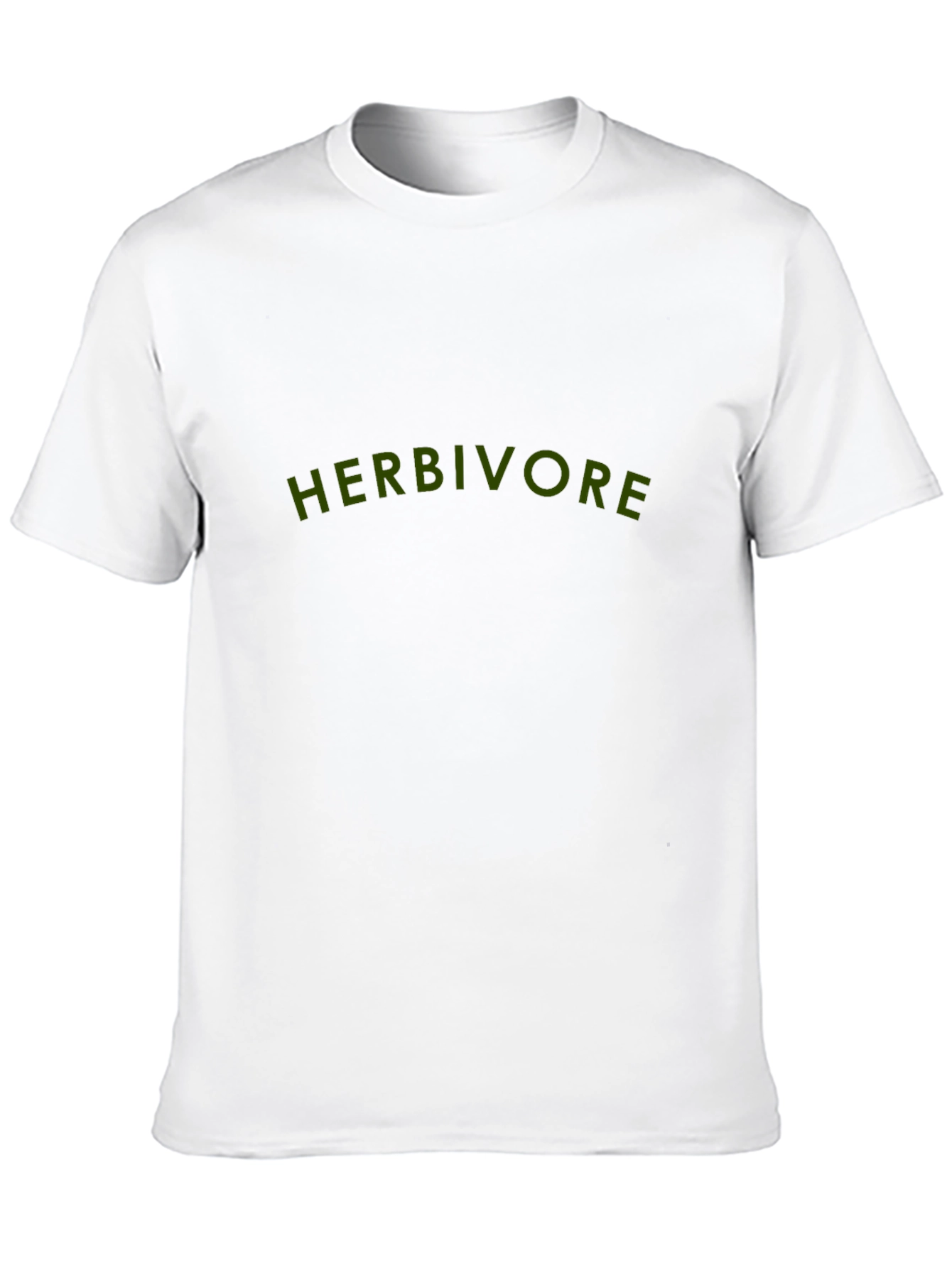 Herbivore Graphic Tee -  Black Cotton T-Shirt