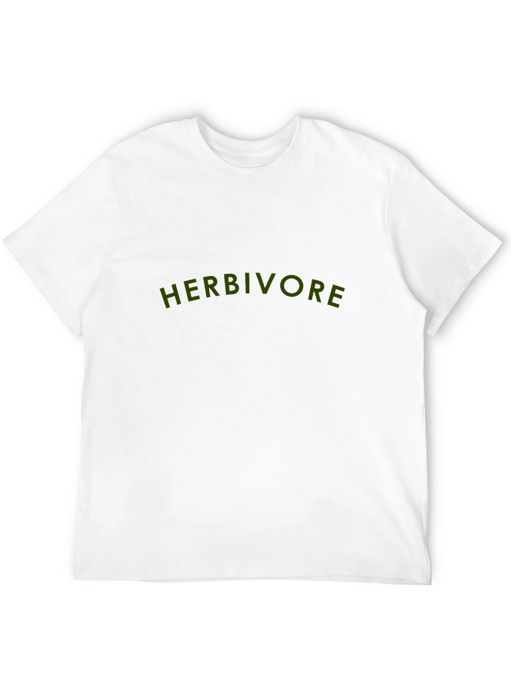 Herbivore Graphic Tee -  Black Cotton T-Shirt