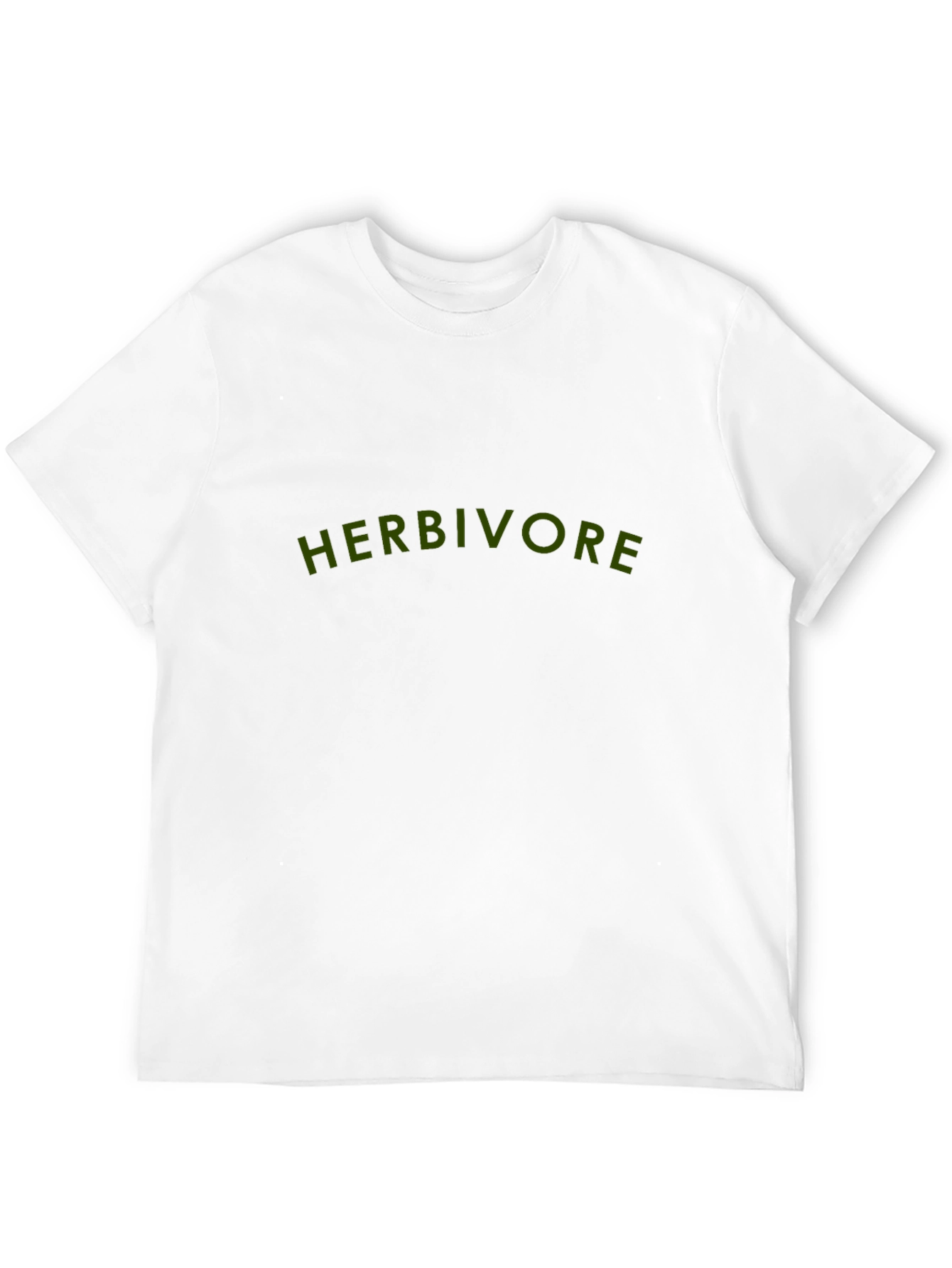 Herbivore Graphic Tee -  Black Cotton T-Shirt