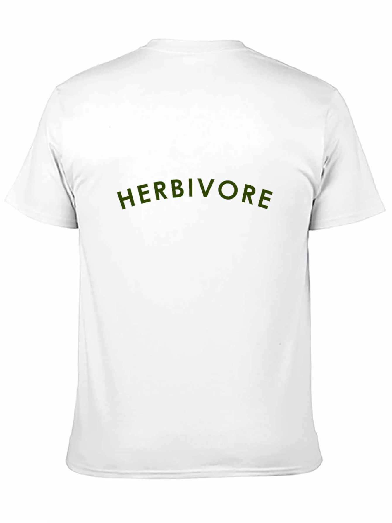 Herbivore Graphic Tee -  Black Cotton T-Shirt