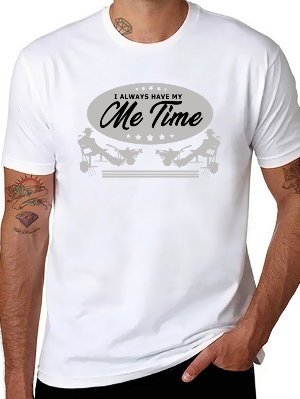 Me Time Lawn Mowing T-Shirt