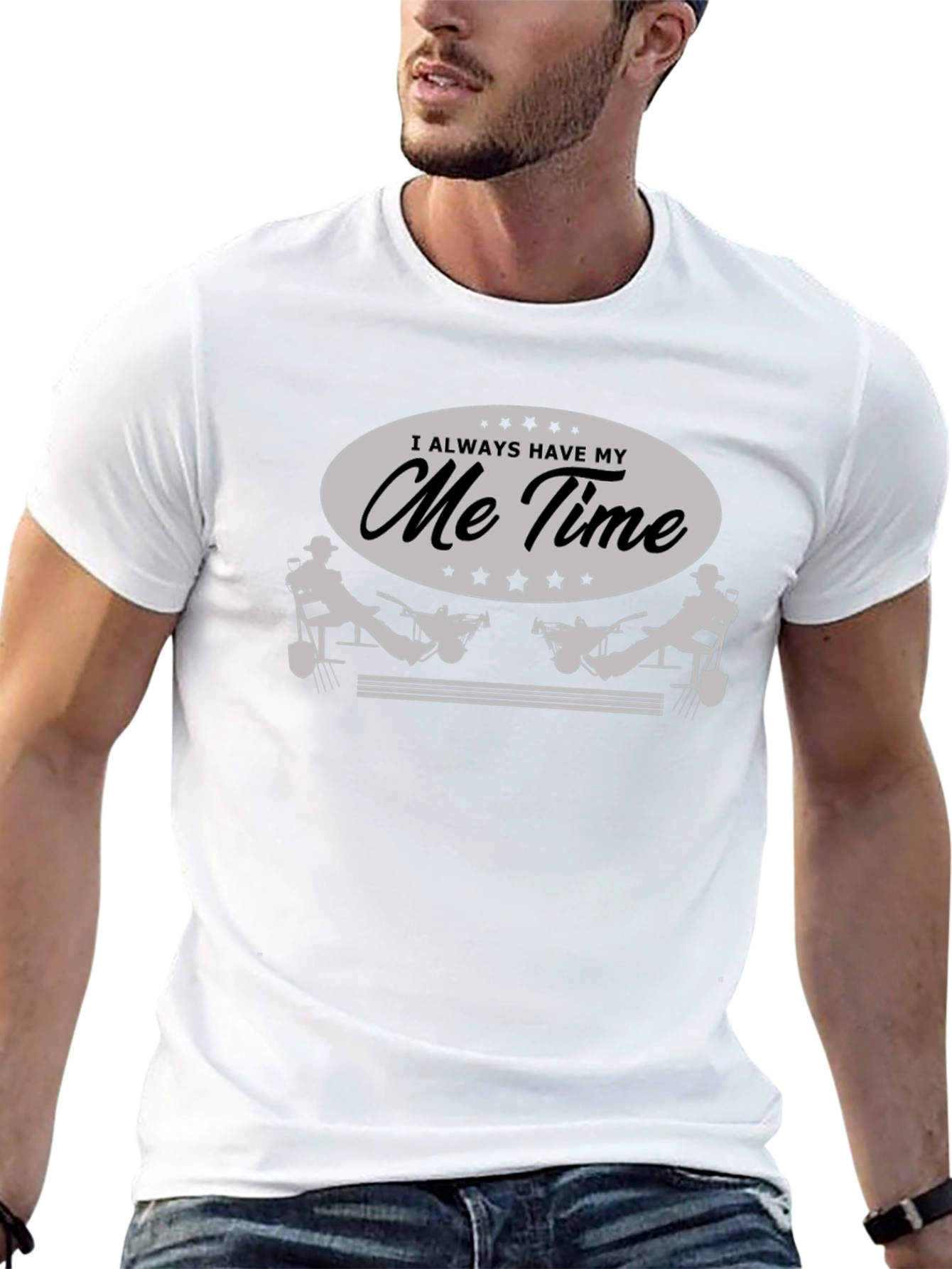 Me Time Lawn Mowing T-Shirt
