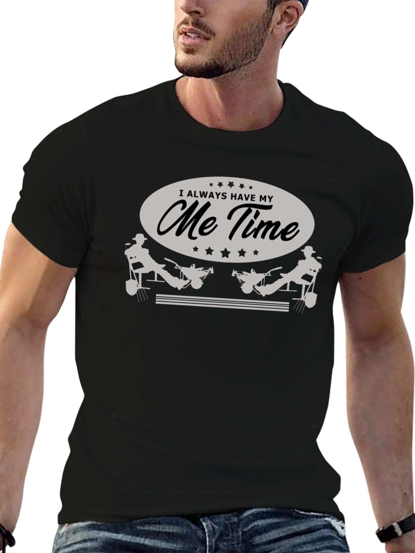 Me Time Lawn Mowing T-Shirt