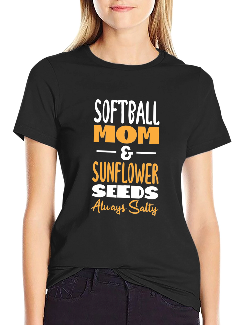 Softball Mom & Sunflower Seeds Tee