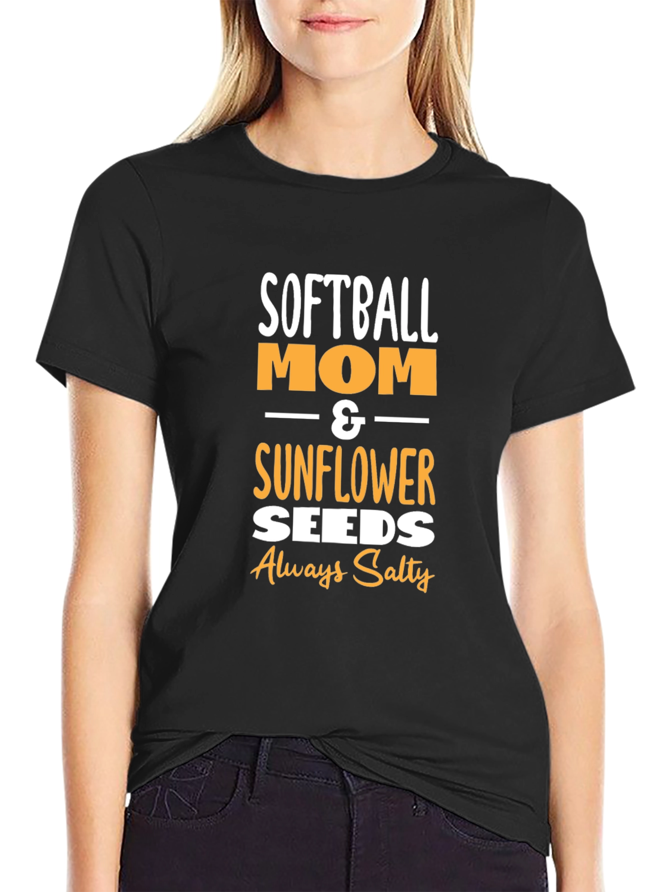 Softball Mom & Sunflower Seeds Tee