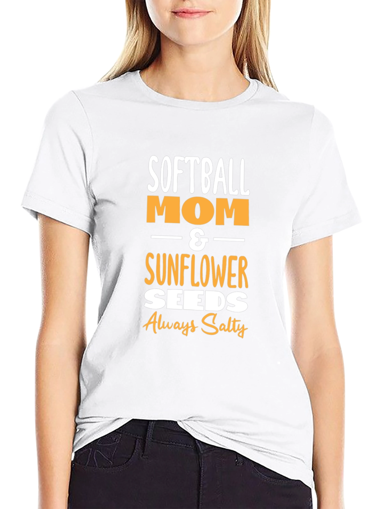 Softball Mom & Sunflower Seeds Tee