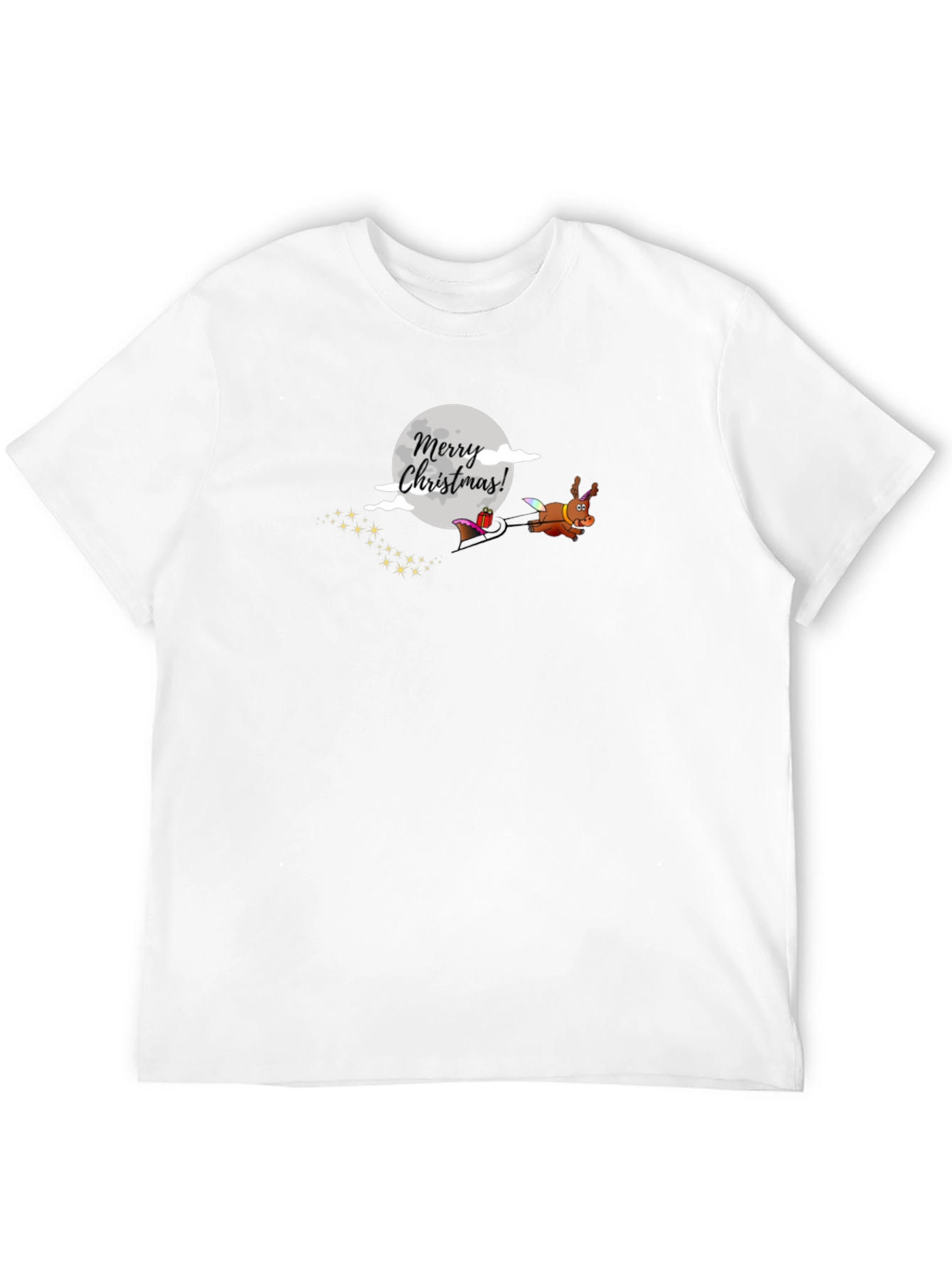 Merry Christmas Reindeer T-Shirt