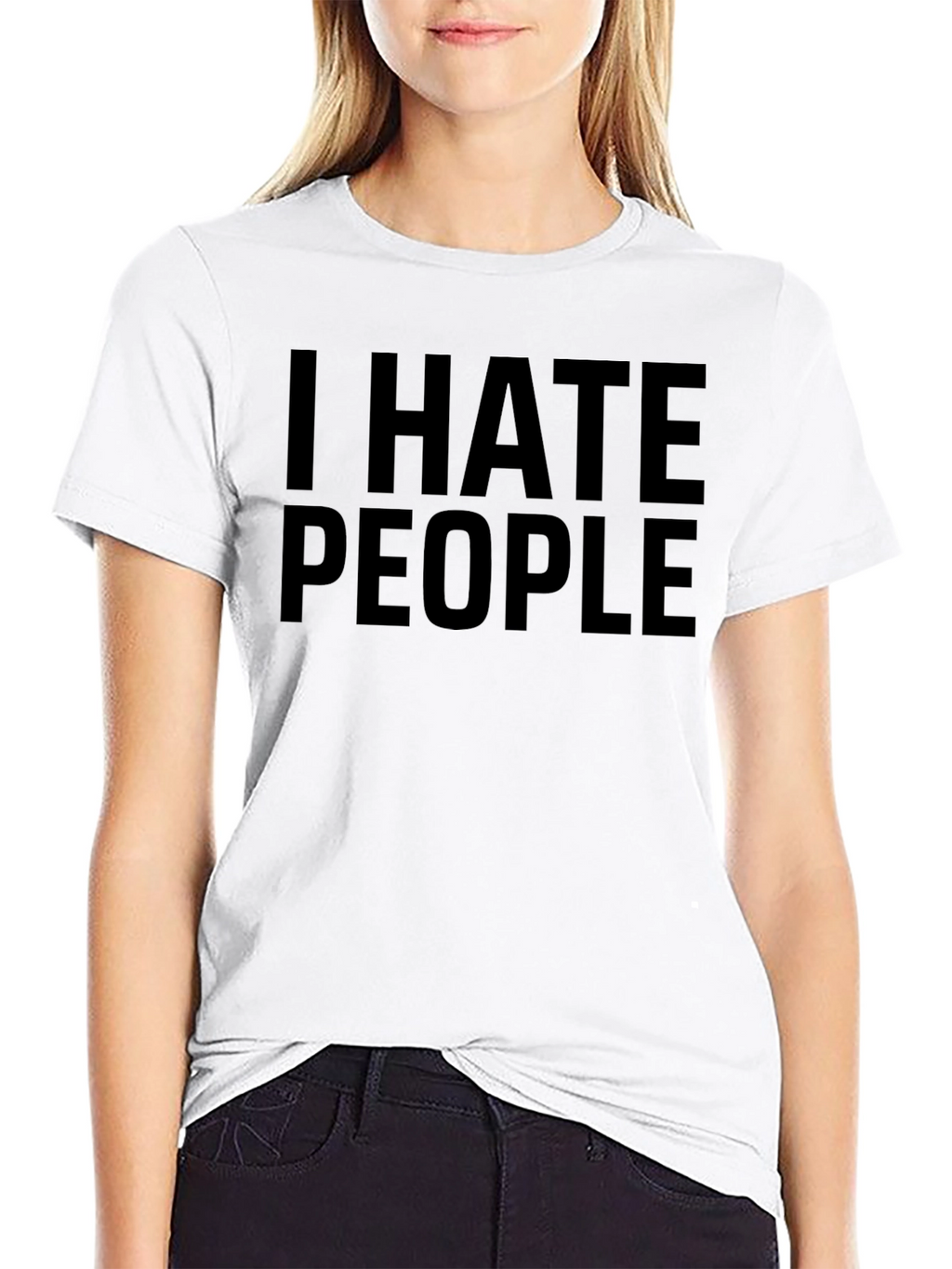 I Hate People T-Shirt - Bold Statement Tee