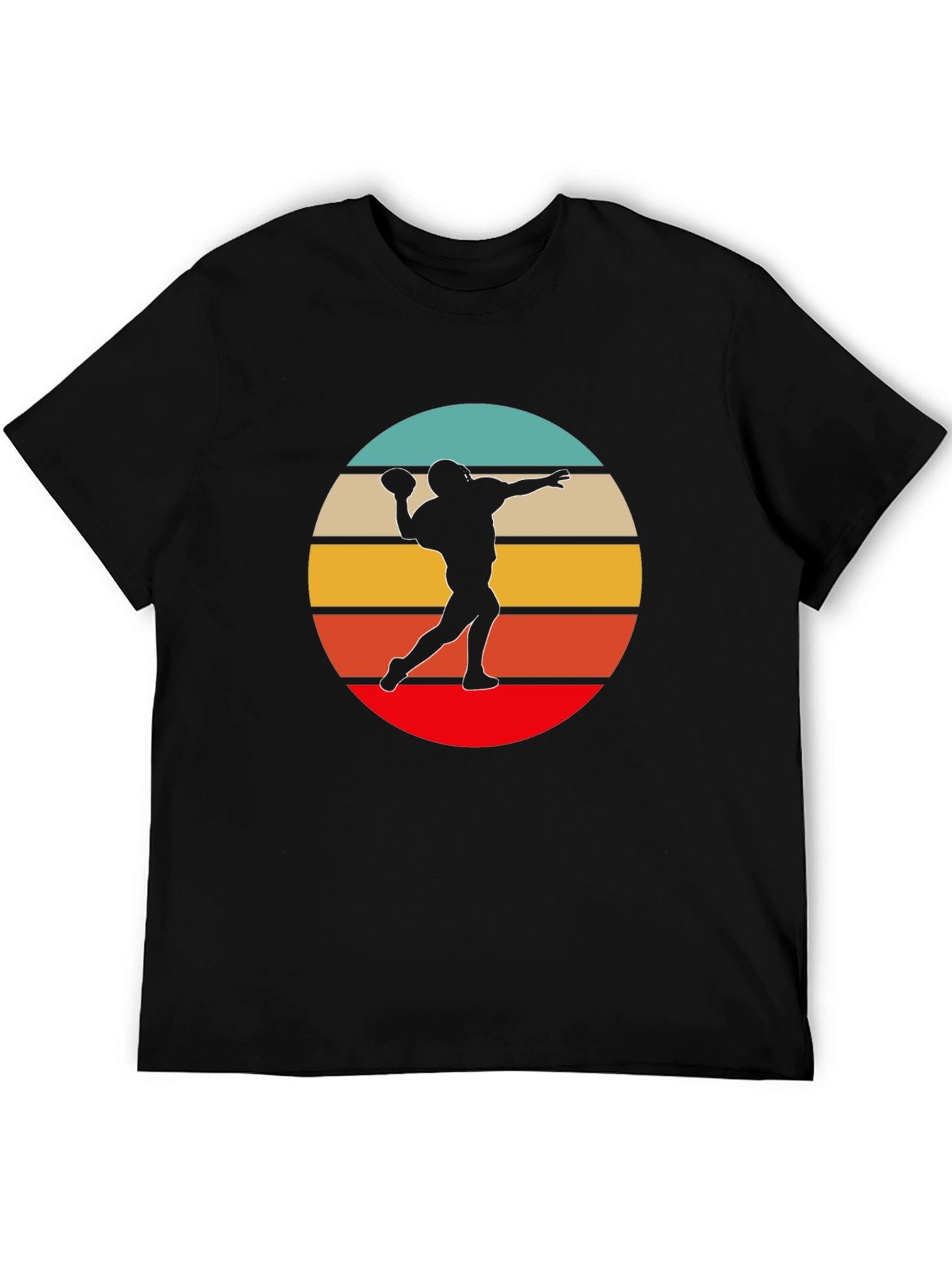 Retro Football Player Tee