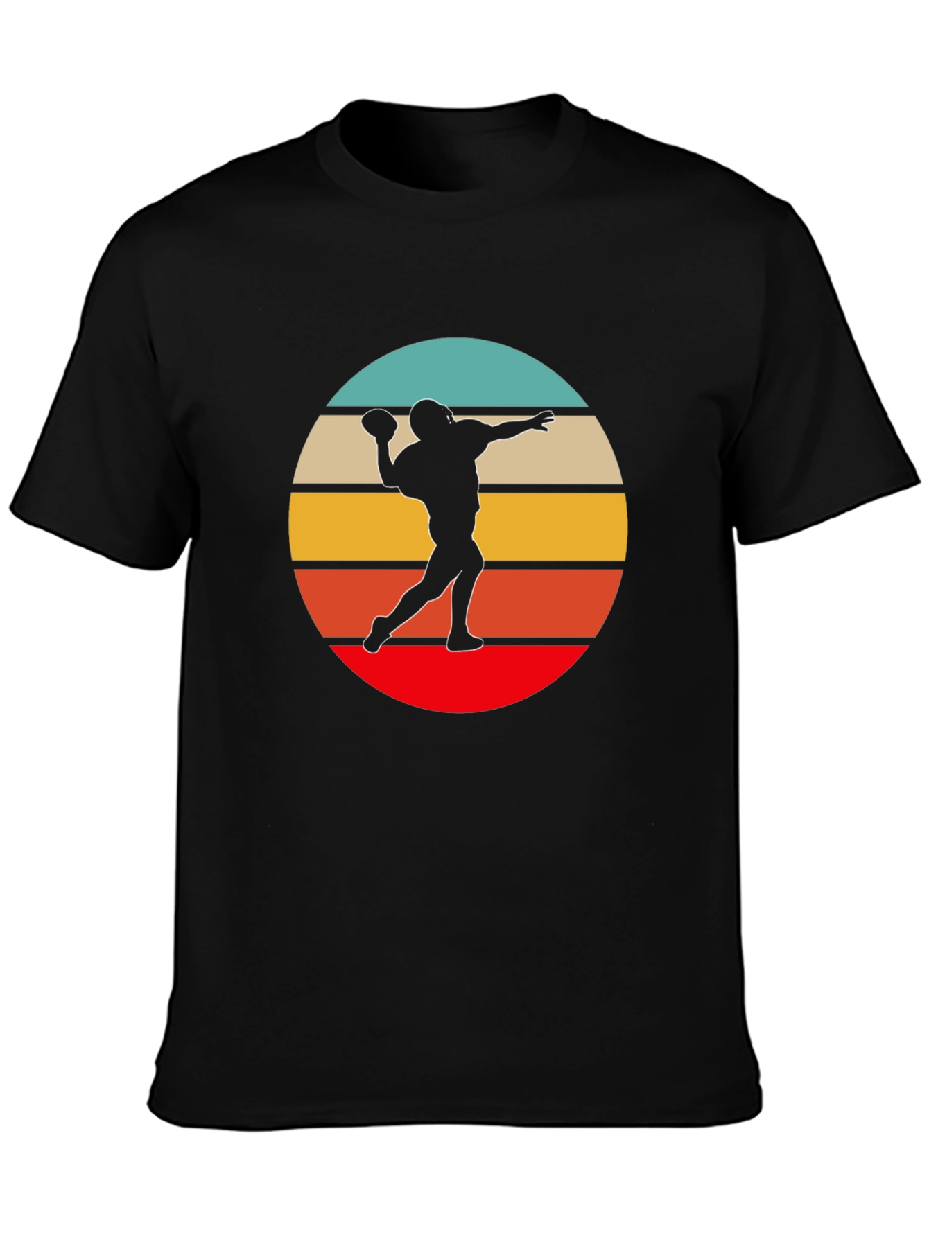 Retro Football Player Tee