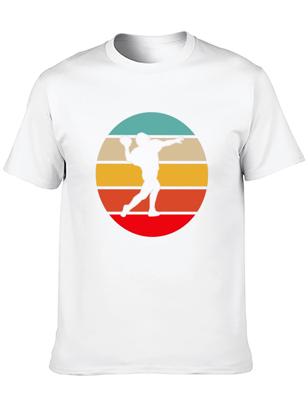 Retro Football Player Tee