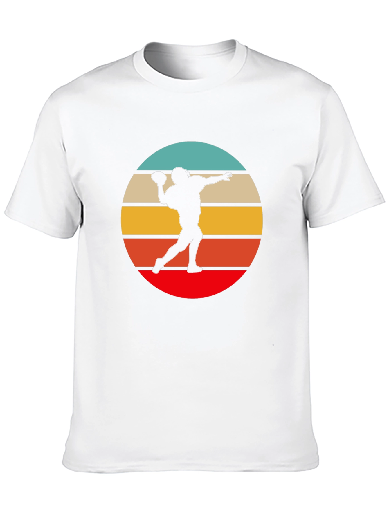 Retro Football Player Tee