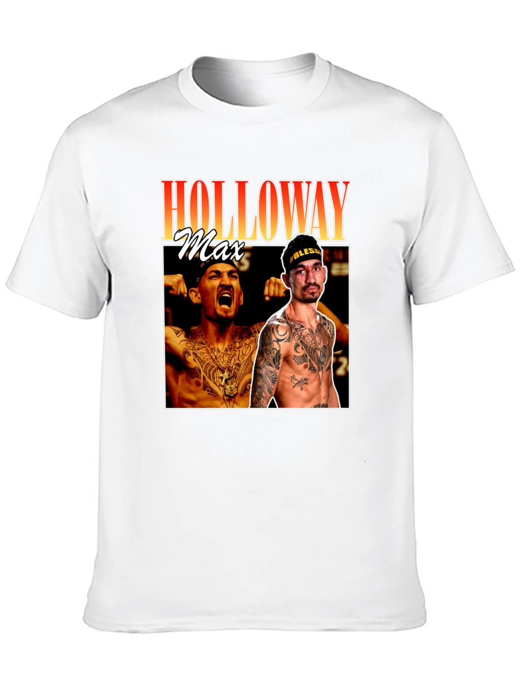 Max Holloway Graphic T-Shirt MMA Fan Apparel