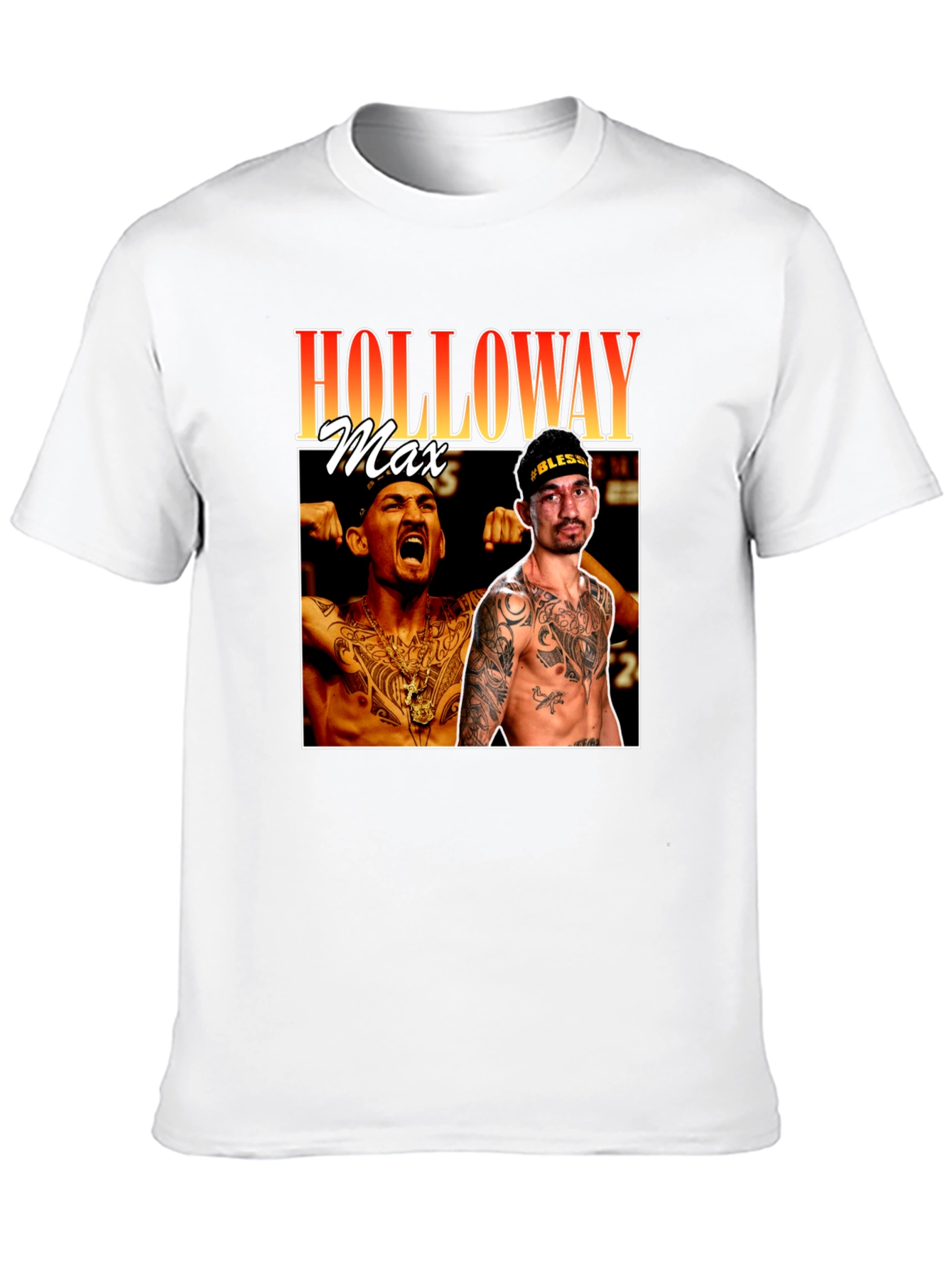 Max Holloway Graphic T-Shirt MMA Fan Apparel
