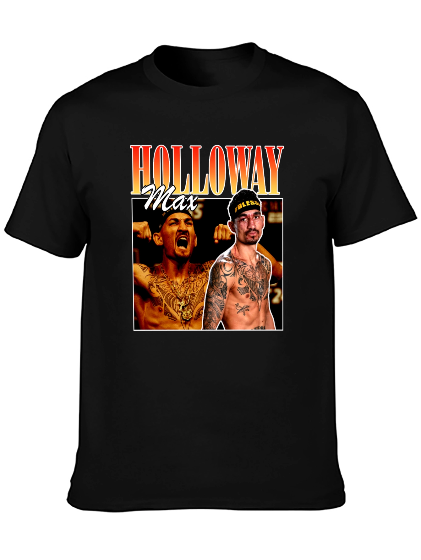 Max Holloway Graphic T-Shirt MMA Fan Apparel