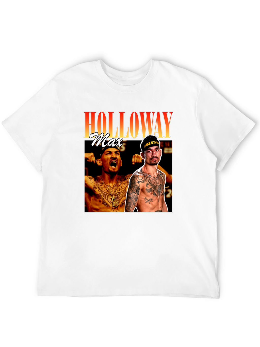 Max Holloway Graphic T-Shirt MMA Fan Apparel