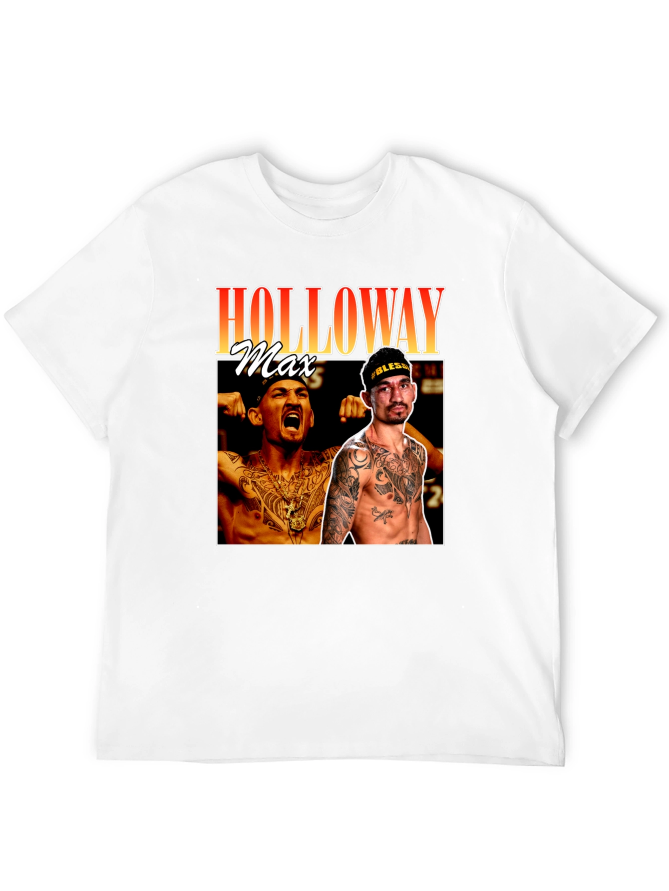 Max Holloway Graphic T-Shirt MMA Fan Apparel