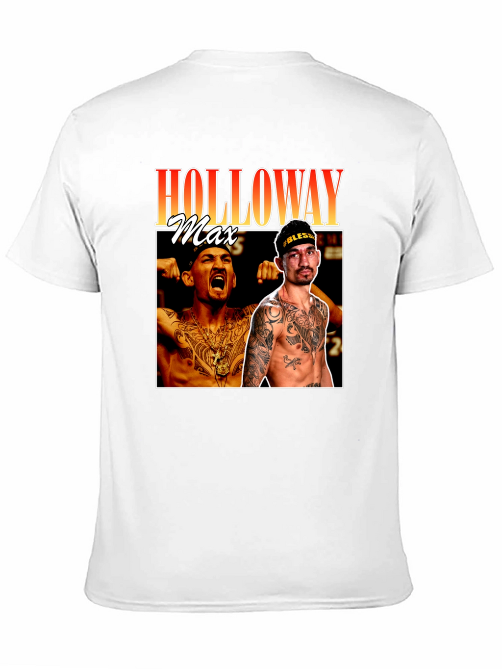 Max Holloway Graphic T-Shirt MMA Fan Apparel