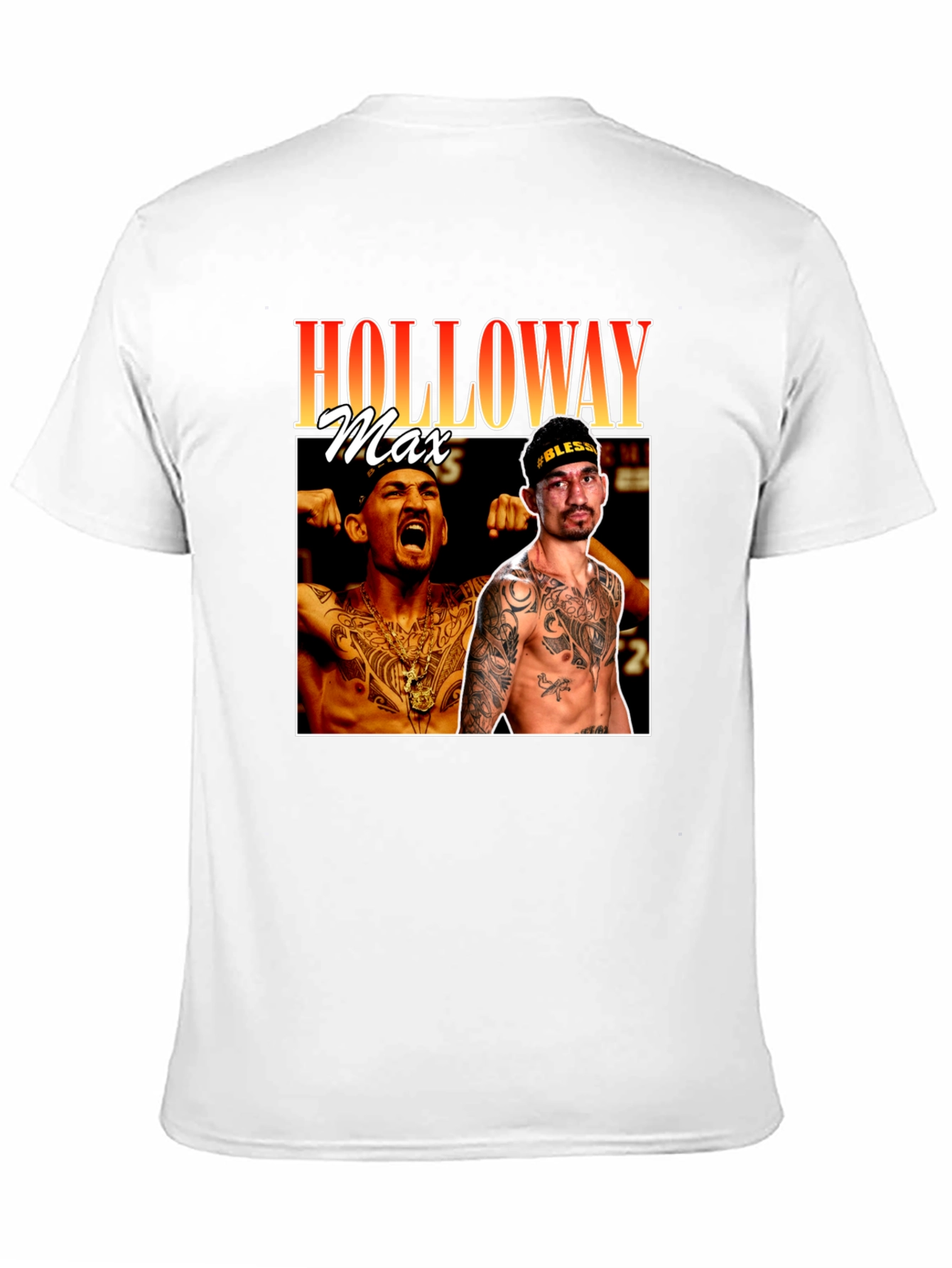 Max Holloway Graphic T-Shirt MMA Fan Apparel