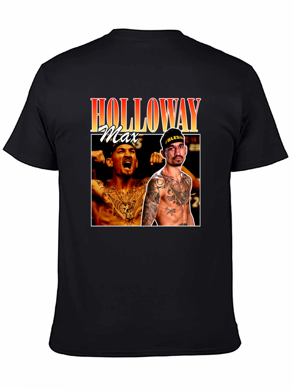 Max Holloway Graphic T-Shirt MMA Fan Apparel
