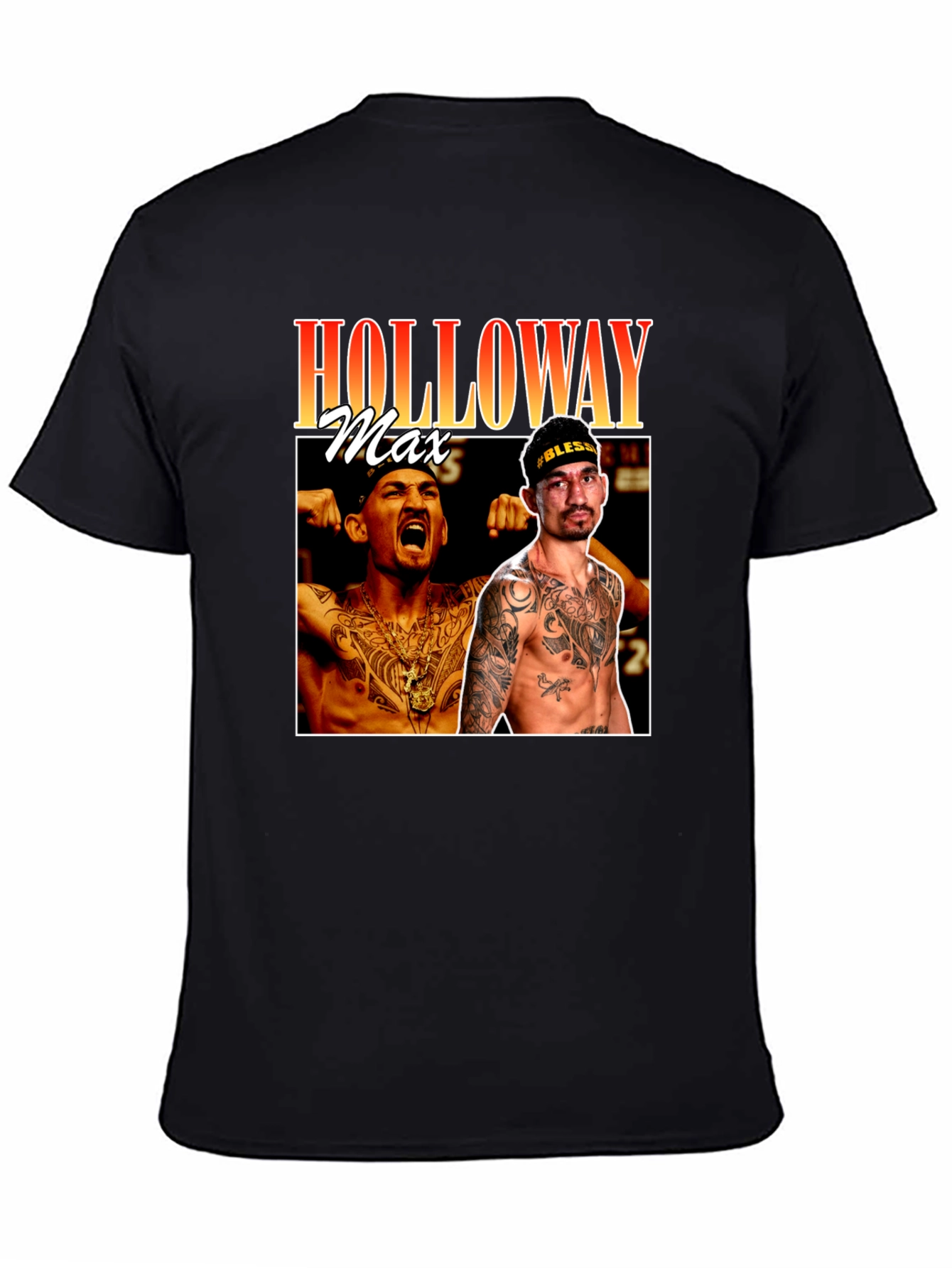 Max Holloway Graphic T-Shirt MMA Fan Apparel